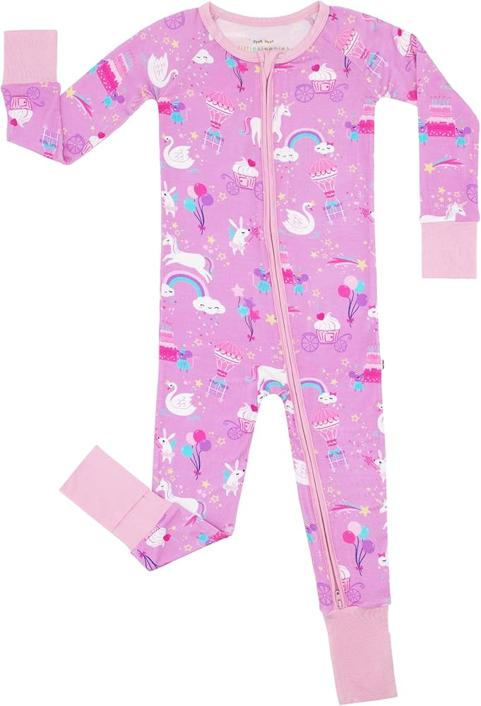 Little Sleepies Pajamas for Baby Boys & Girls, Viscose from Bamboo Baby Pajamas, Preemie & Newbor... | Amazon (US)
