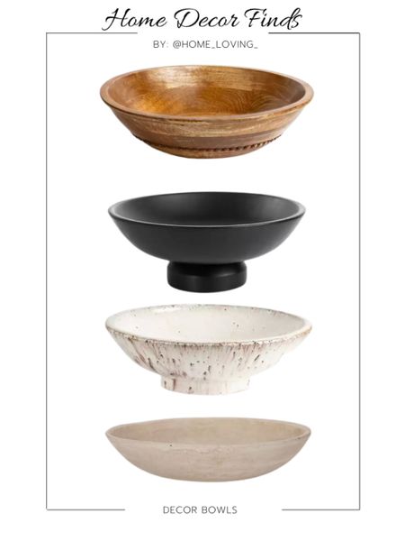 Decorative bowls

#LTKstyletip #LTKbeauty #LTKhome