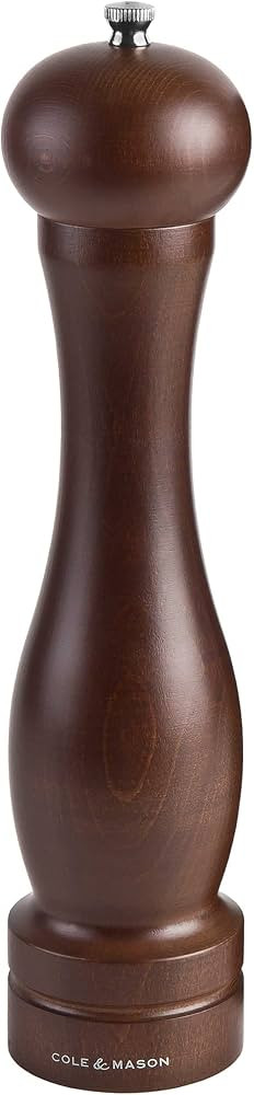 Cole & Mason 12.5-inch Forest Capstan Pepper Mill - Adjustable Pepper Grinder - Refillable Spice ... | Amazon (US)