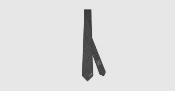 Gucci - Horsebit silk jacquard tie | Gucci (US)