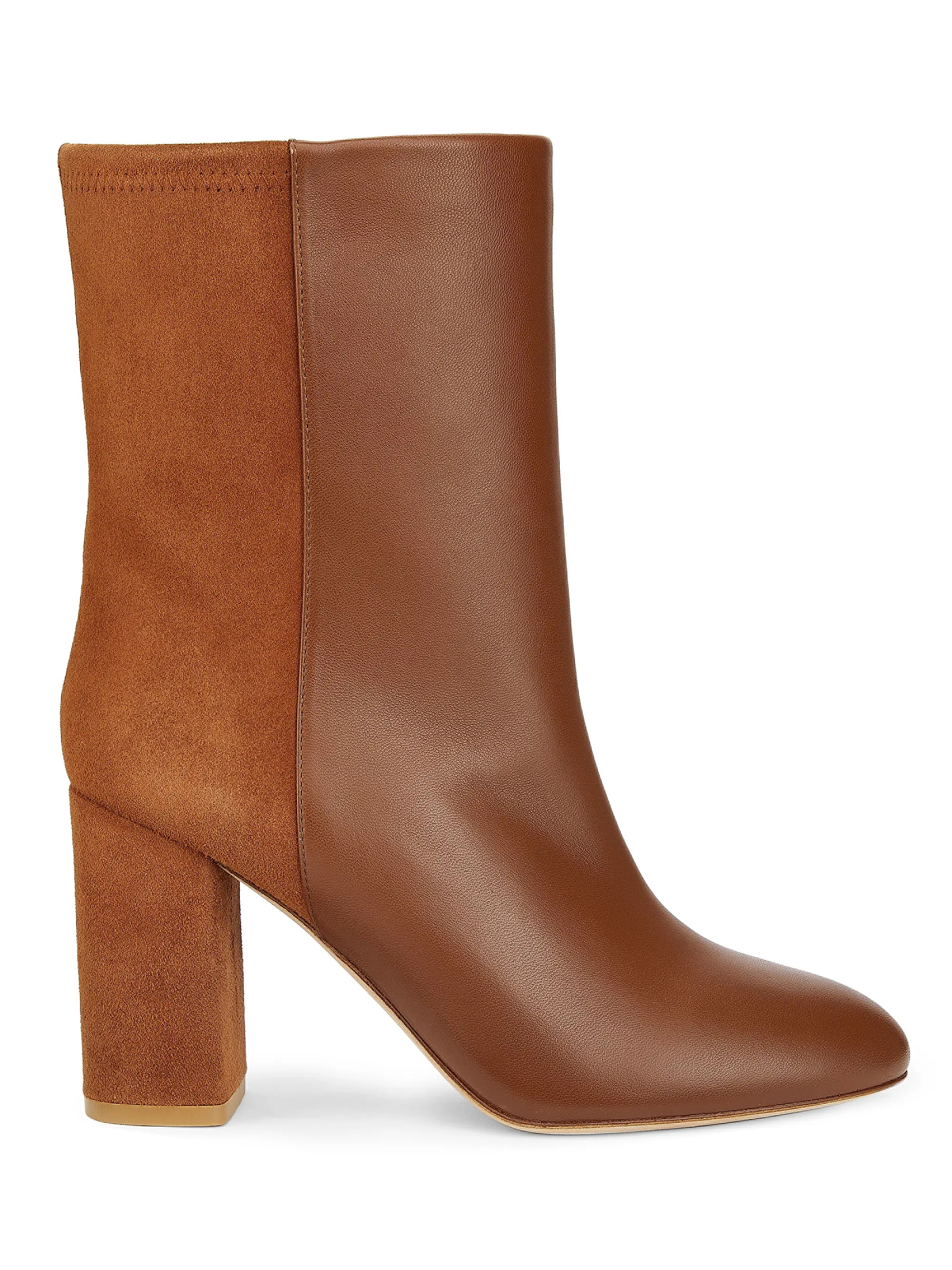 5050 Strut Block-Heel Booties | Saks Fifth Avenue