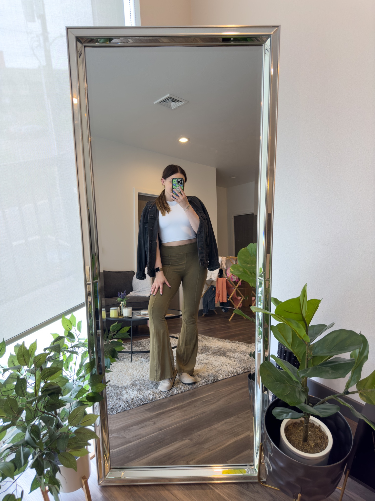 Casual summer outfit idea! Perfect for cooler days and featuring the best comfy basics. 

I’m wearing a M tee, size L pants, size XL men’s jacket and size 9 clogs

#LTKunder100 #LTKSeasonal #LTKstyletip