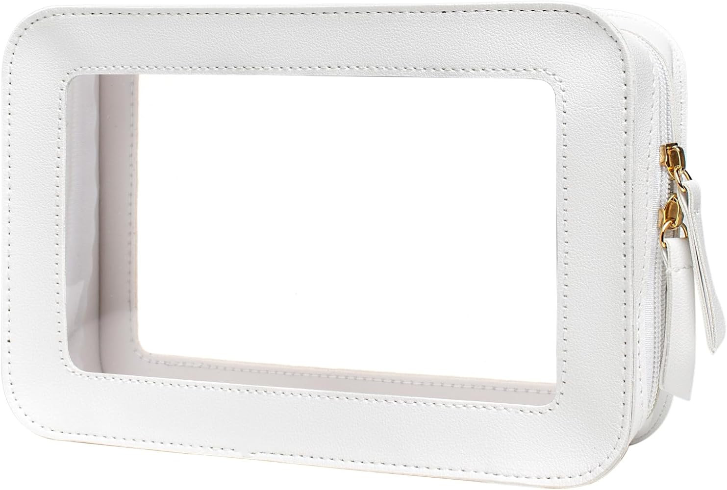 Clear Makeup Bag, Travel Toiletry Cosmetic Bag Case Portable Clear Makeup Organizer Transparent S... | Amazon (US)