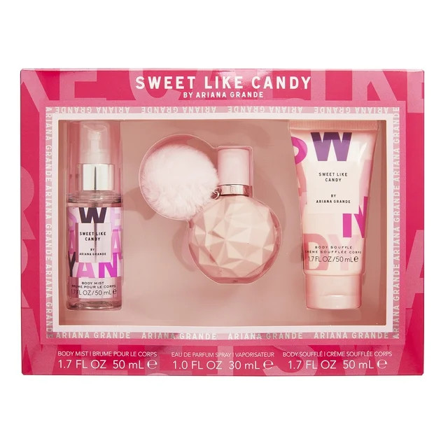 Ariana Grande Sweet Like Candy Perfume Gift Set For Women, 3 Pieces - Walmart.com | Walmart (US)