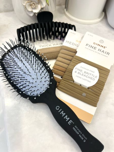 Gimme good hair! Love this detangling brush. These hair ties are the best. This hair clip has an extra row of teeth to hold long thing hair 

#LTKstyletip #LTKbeauty #LTKxTarget