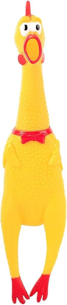 POPLAY Rubber Chicken/Squeeze Chicken, Prank Novelty Toy Party Favors for Kids, Adults, Dogs, Fam... | Amazon (US)