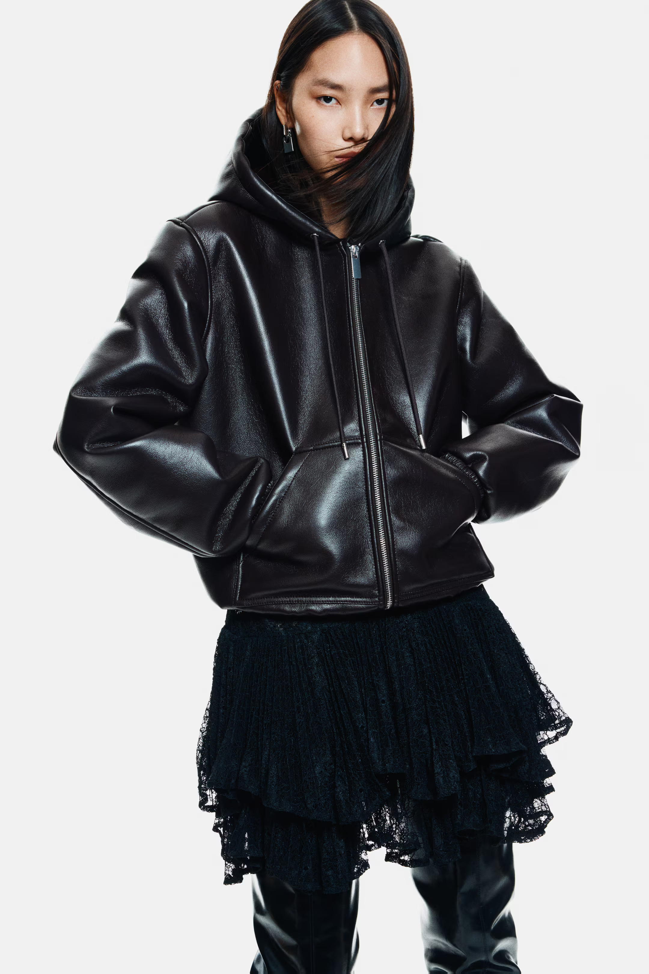 Coated jacket | H&M (UK, MY, IN, SG, PH, TW, HK)