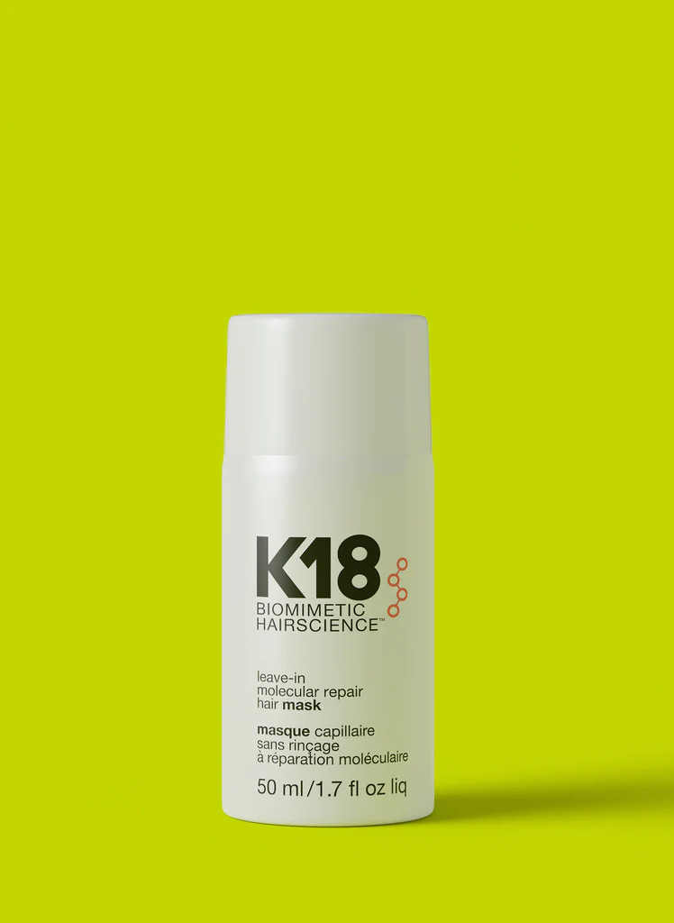 Full-Size Leave-In Molecular Repair Hair Mask 50mL | K18 Hair
