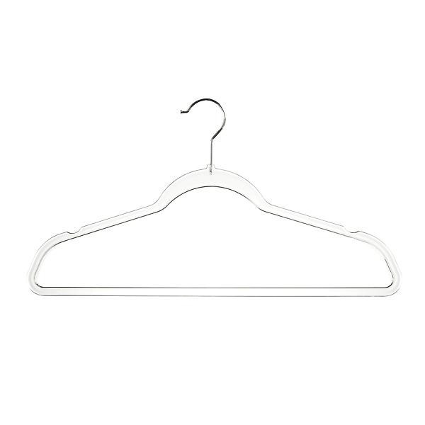 The Container Store Clear Slim Hangers | The Container Store