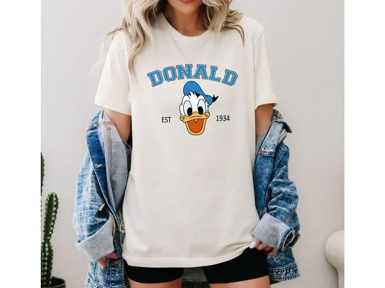 Donald Duck Shirt, Vintage Donald Duck Sweatshirt, Matching Family Disney Shirts, Disney Shirt, D... | Etsy (US)