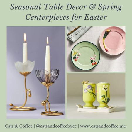 Anthropologie Home Finds for Spring & Easter 🌸 Pretty home decor finds to welcome the changing seasons, including table settings, kitchenware, scented candles, and more

#LTKSeasonal #LTKhome #LTKstyletip
