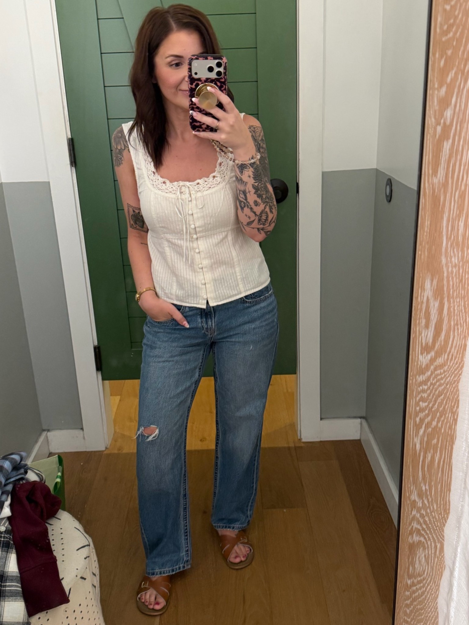 AE outfit
Love this top! Size small
Jeans size 2 short

#LTKPetite
