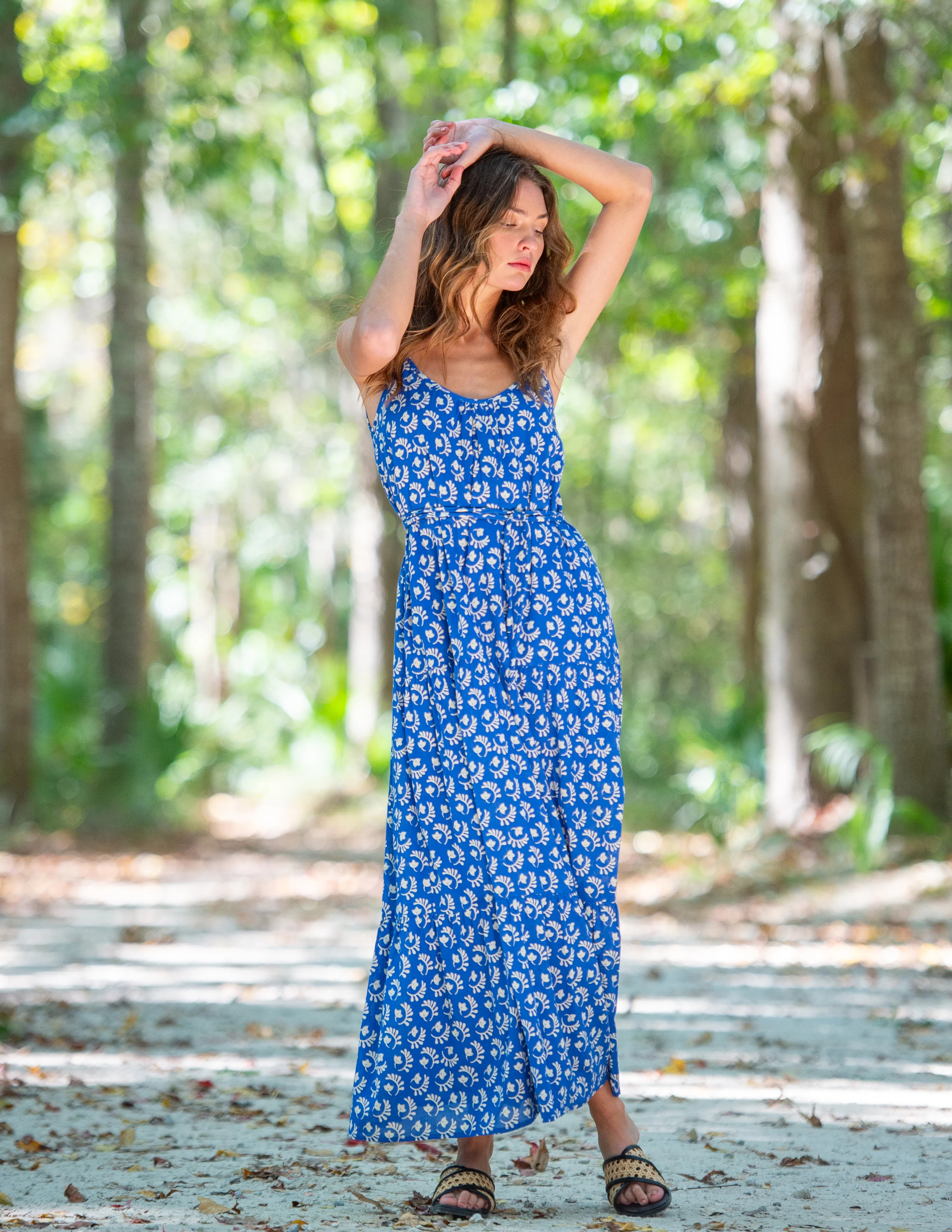 Emily Long Dress in Bitsy | Elizabeth James The Label