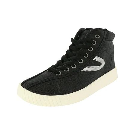 Tretorn Nylitehi Fashion Sneaker - 5.5M - Black/Black/Silver | Walmart (US)