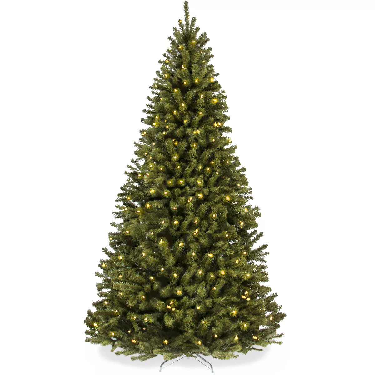 Best Choice Products 7.5ft Pre-Lit Spruce Artificial Christmas Tree w/ Easy Assembly, Metal Hinge... | Target