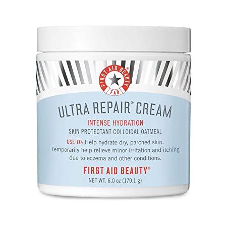 First Aid Beauty Ultra Repair Cream Intense Hydration Moisturizer for Face and Body – 6 oz. | Amazon (US)