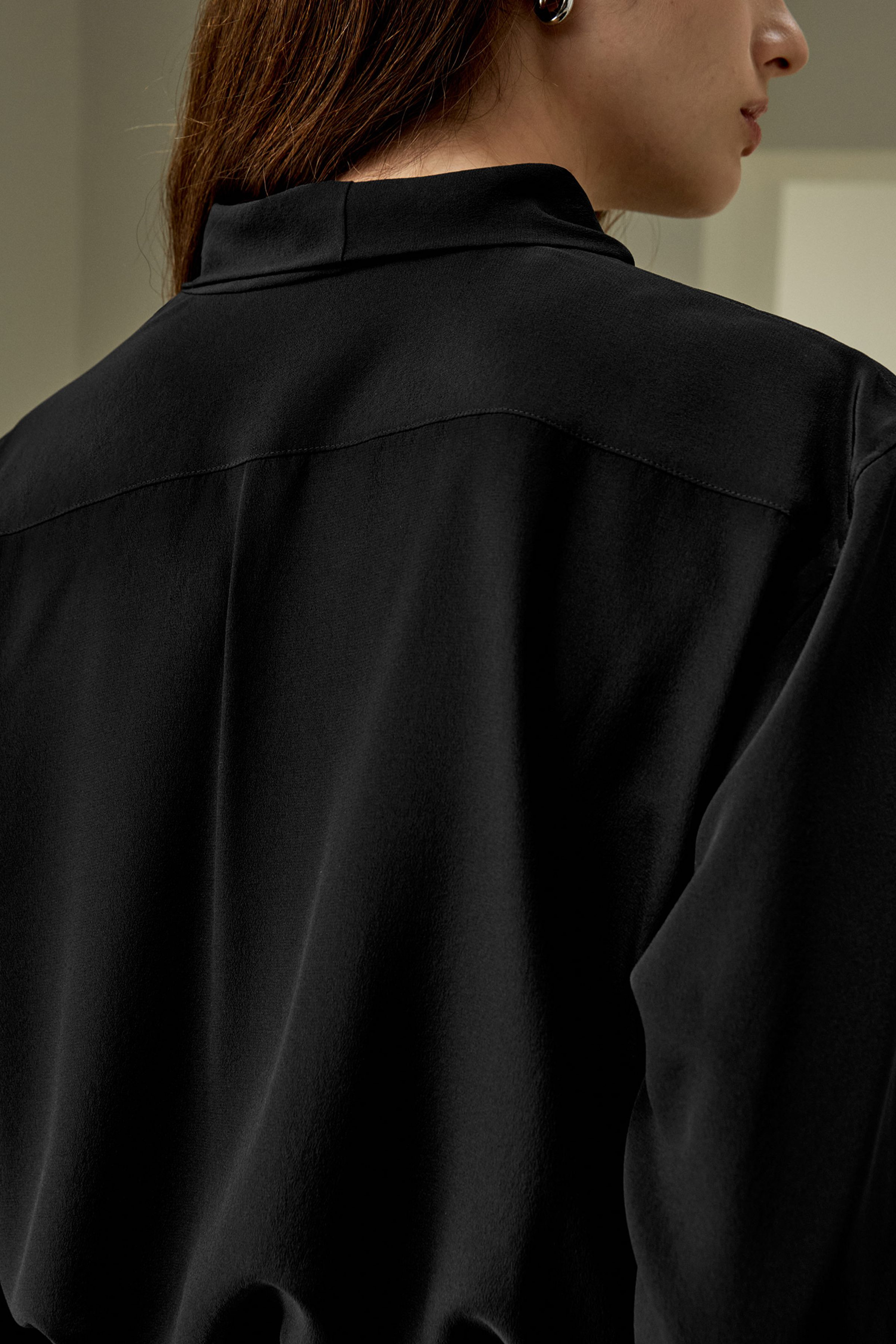 Silk Bowtie Blouse | LilySilk