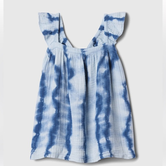 babyGap Crinkle Gauze Ruffle Dress | Poshmark