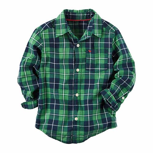 Carter's Button-Front Shirt Boys - JCPenney | JCPenney