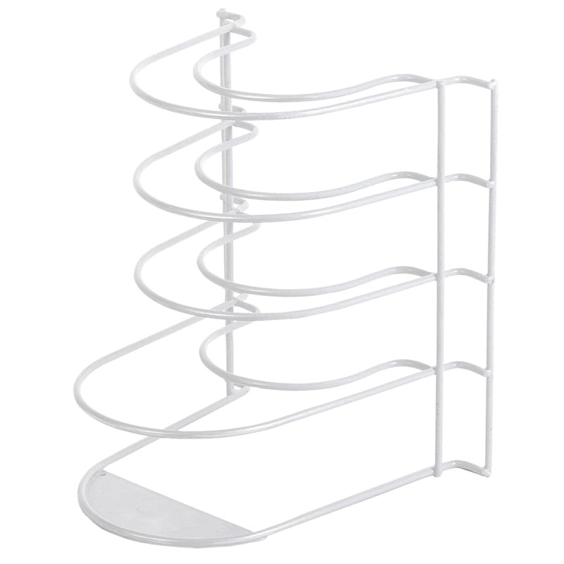 5-Tier White Pan Organizer | At Home