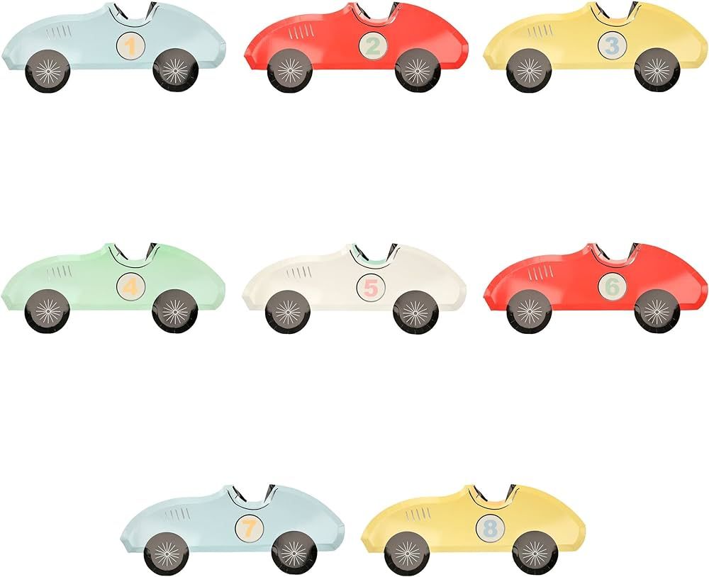 Meri Meri Race Car Plates (Pack of 8) | Amazon (US)