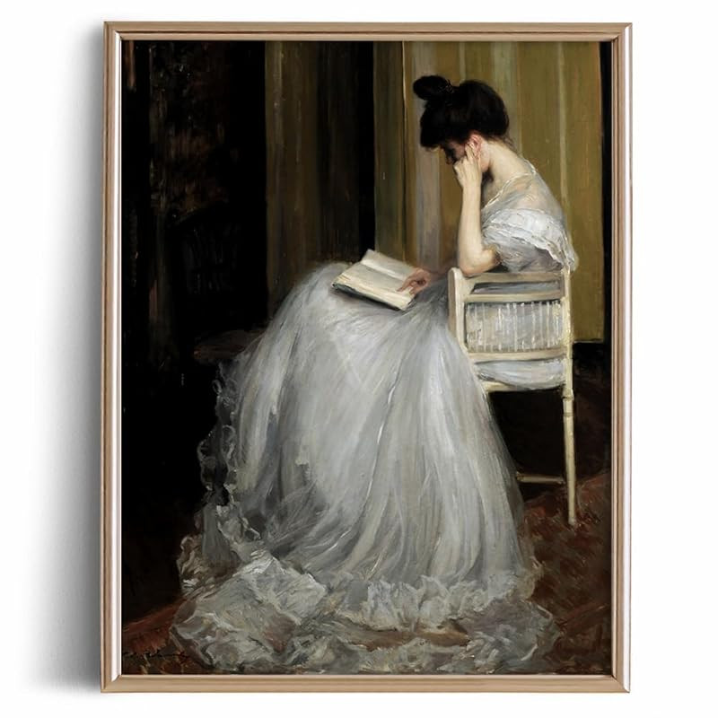 Farmhouse Portrait Picture Living Room 11 x 14 Art Print - Rustic Vintage Decor for Bedroom - Wom... | Amazon (US)