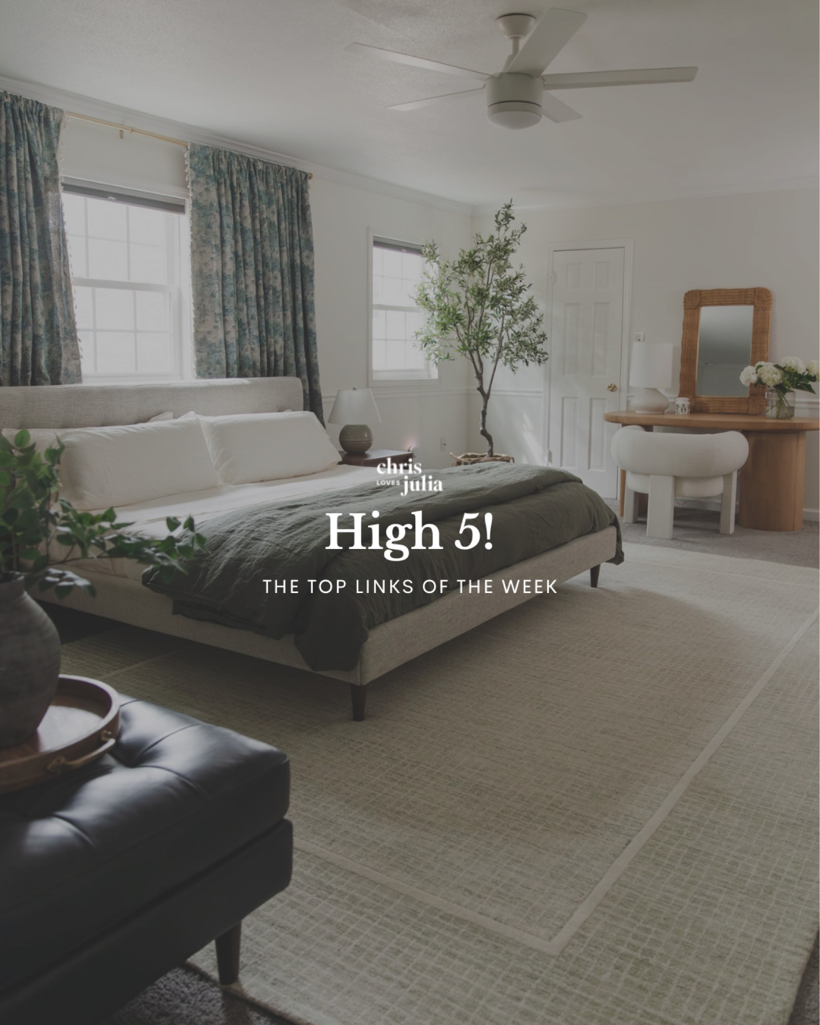 High 5: top links of the week!

These showstoppung floral curtains ($73 for a pack of 2 🫨), my tried & true self tanner, the perfect cropped tee I’ve been wearing on repeat, the $12 mesh beach bag I’ll be using all summer, and a gorgeous toile shower curtain that will instantly upgrade your bathroom were all favorites from the week!

#LTKfindsunder100 #LTKhome #LTKbeauty