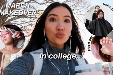 Giving myself a MATCH MAKEIVER during college midterms | ON MY YOUTUBE CHANNEL

#LTKSeasonal #LTKVideo #LTKbeauty