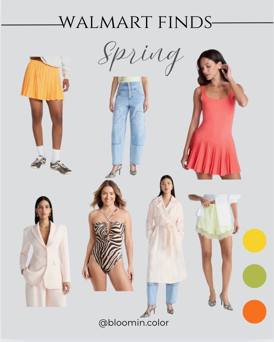 Spring finds made easy. Warm spring. Bright spring. Light spring. Walmart finds. Color analysis season. 

#LTKSwim #LTKootd #LTKdayinmylife