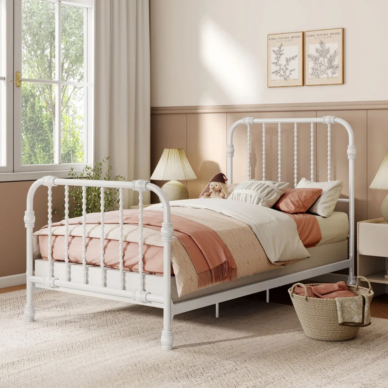 Wren Metal Spindle Panel BedByKelly Clarkson Home4.8Rated 4.8 out of 5 stars.2,254 Reviews | Wayfair North America