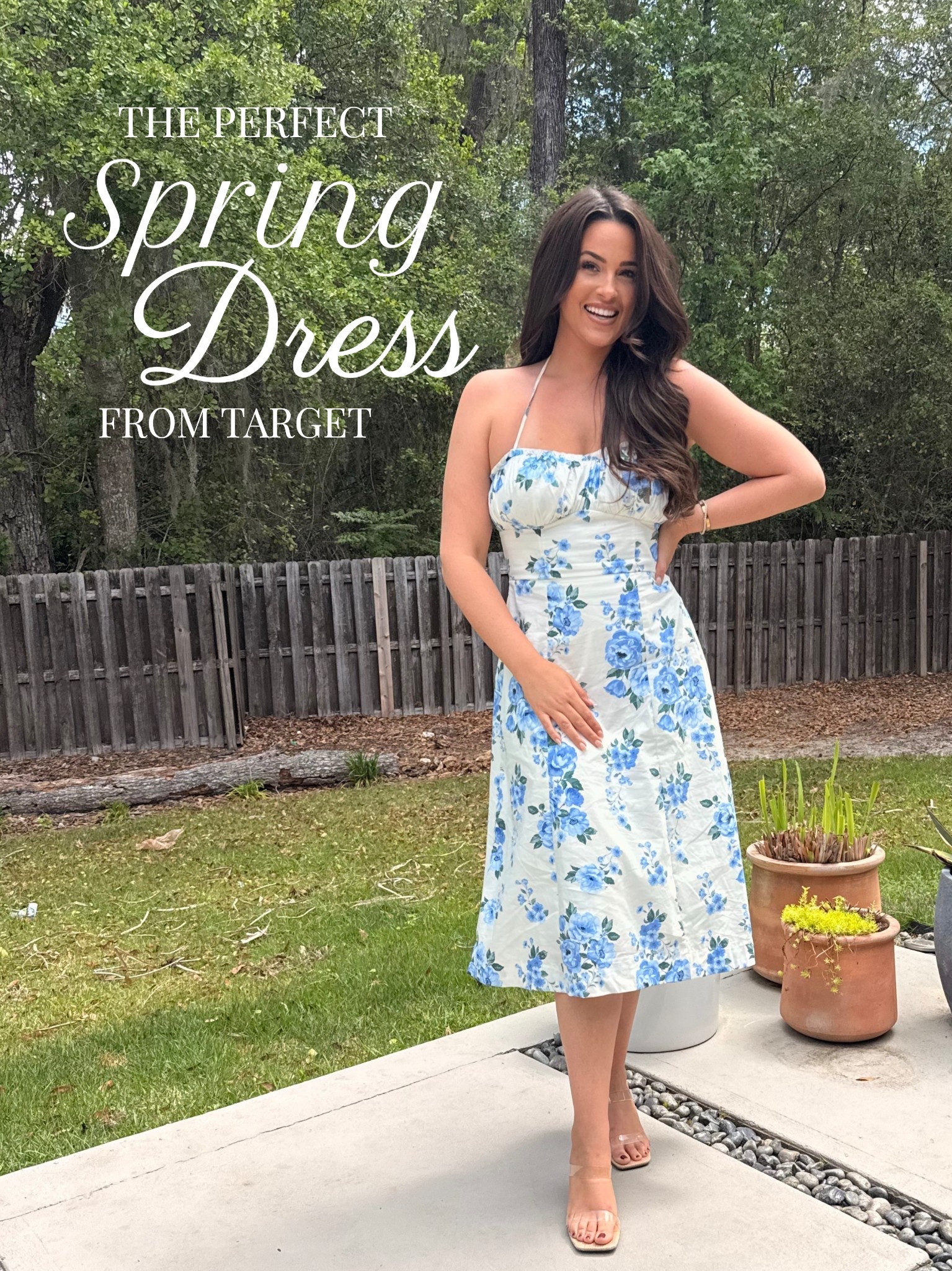 The airline lost my bag, but luckily I made it to target just in time to grab this dress and shoes for Easter! Would be great for baby showers, bridal showers, all the things! & The whole look was only $65 🐇🥕 

#LTKSaleAlert #LTKTall #LTKMidsize