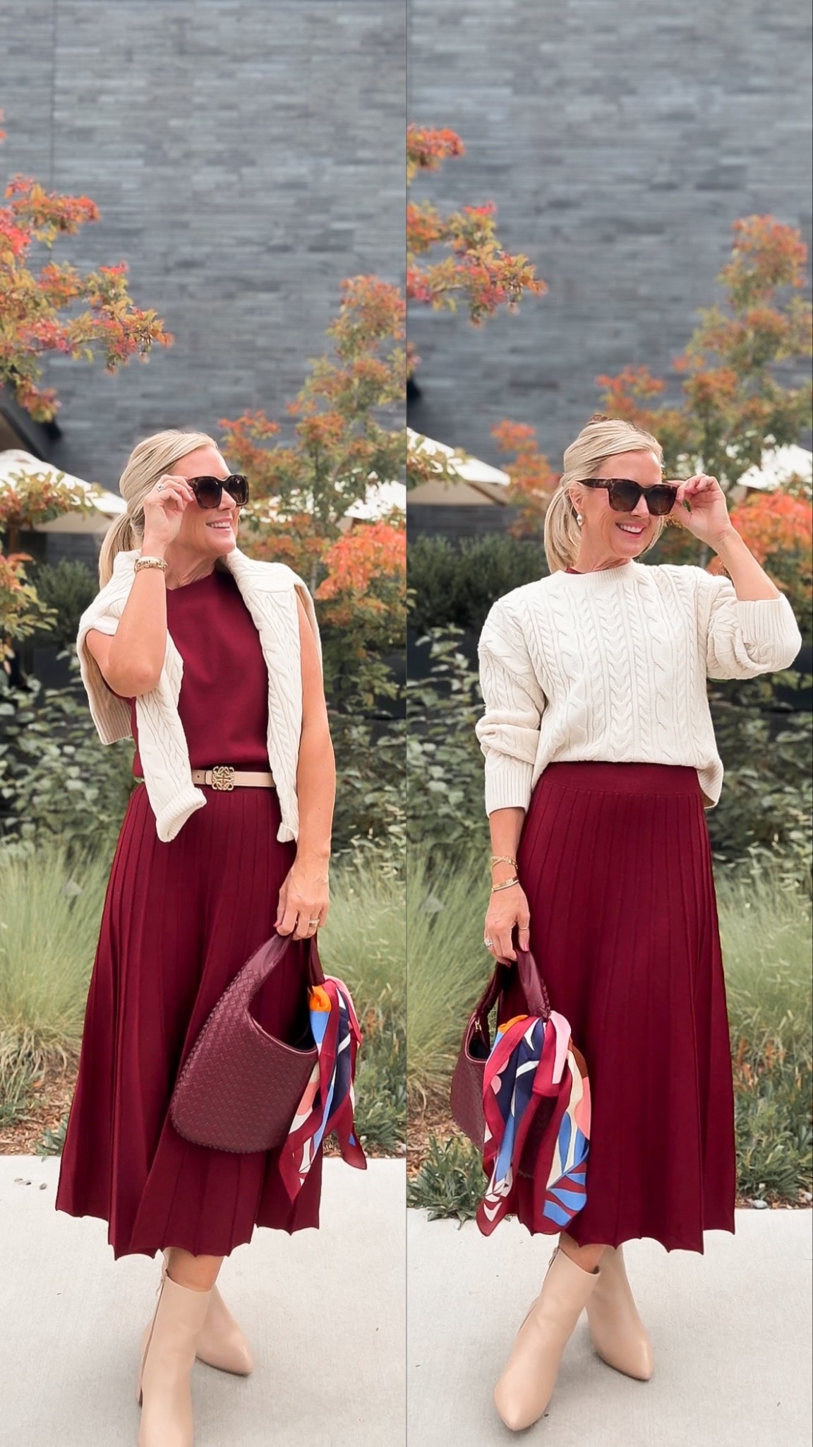 Love this sweater dress! Soft & swingy, and so fun to style. 

Dress: xs
Sweater: xs 

#LTKStyleTip #LTKOver40