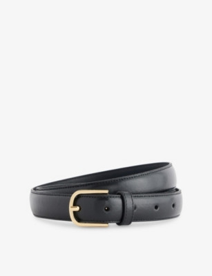 Slim Buckle Leather Belt | Selfridges