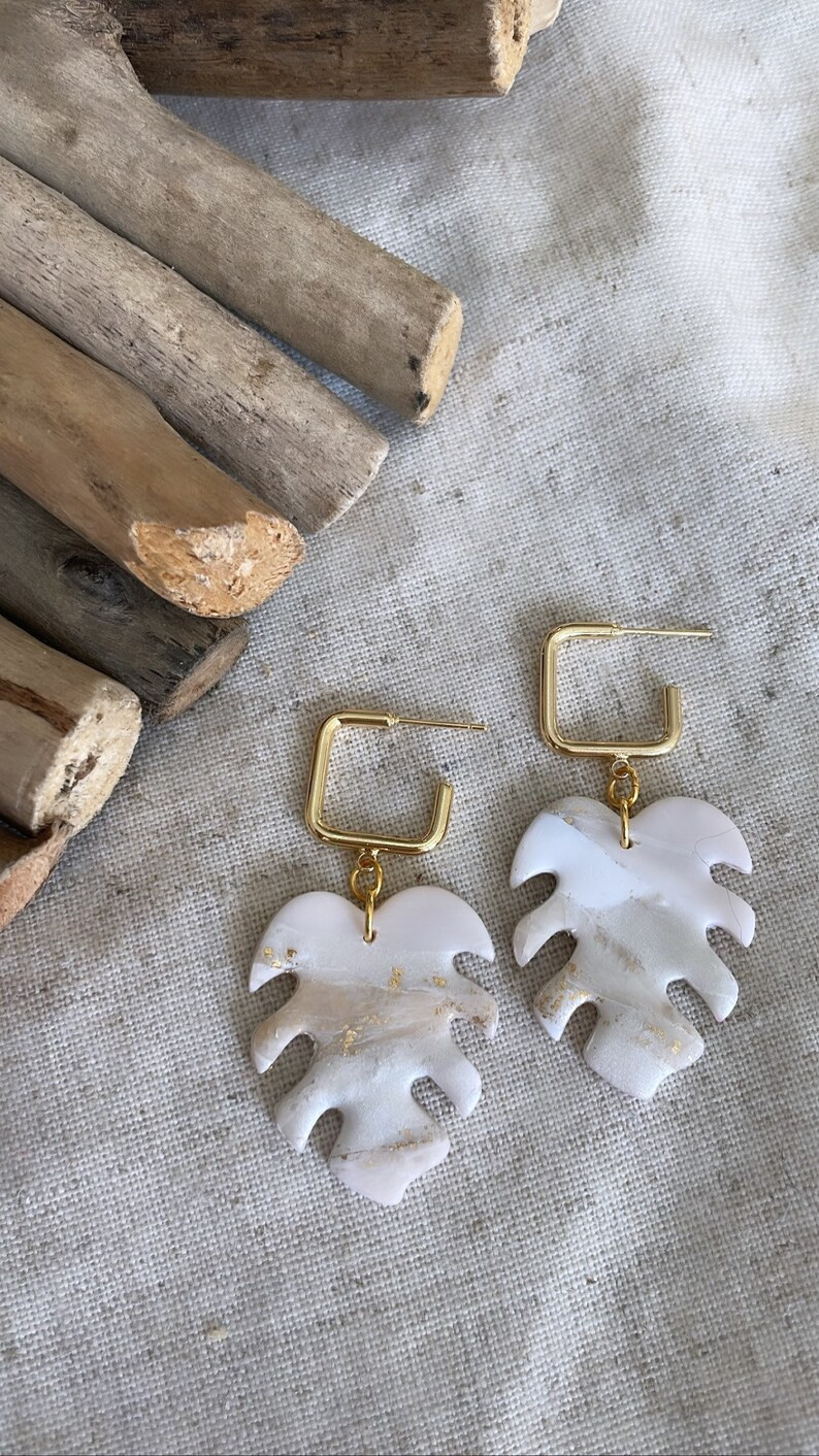 The Coconut Grove Collection  Palm With Square Hoop  Clay | Etsy | Etsy (US)