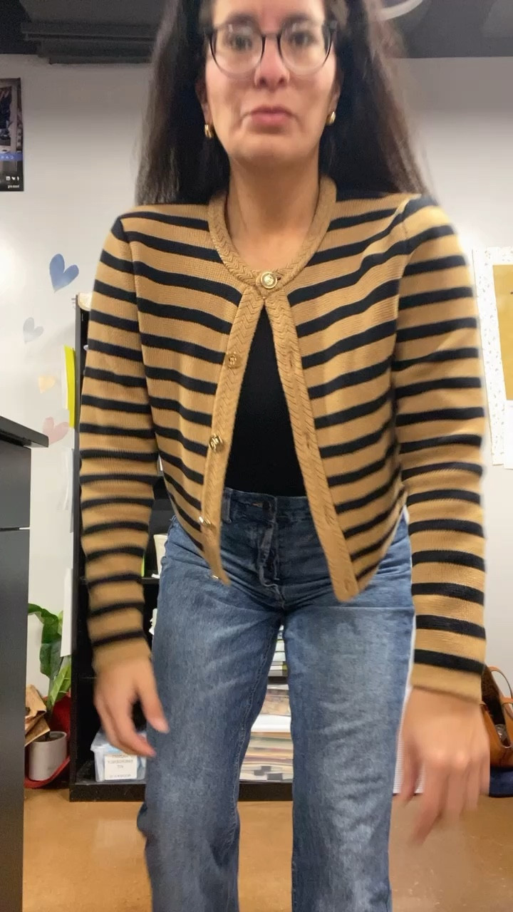Cardigan jeans wide leg jeans boyfriend jeans bodysuit striped cardigan jcrew amazon target 

#LTKFindsUnder50 #LTKWorkwear #LTKStyleTip