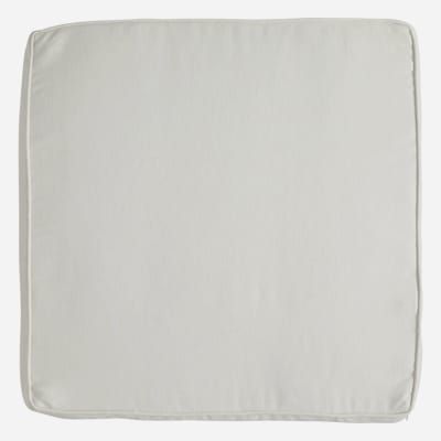 Tristin Heather White Premium Single Outdoor Deep Seat Cushion | At Home