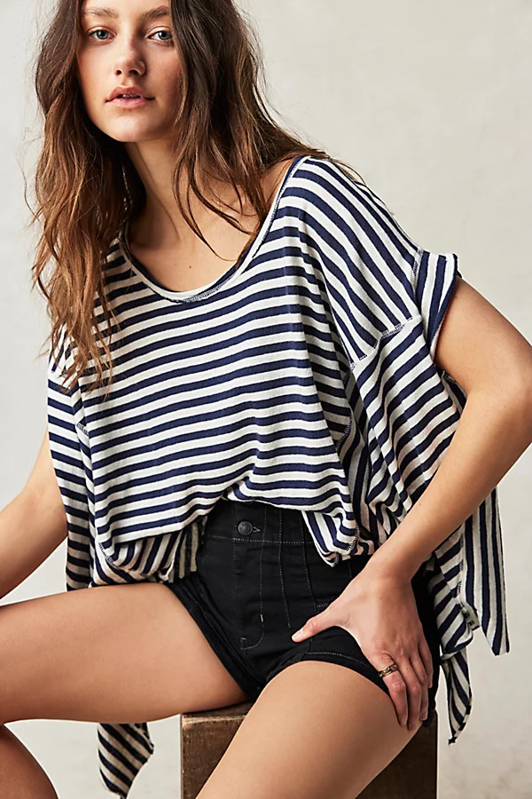We The Free Striped Angel Tee | Free People (Global - UK&FR Excluded)