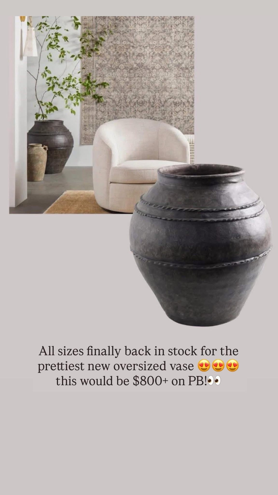 The best planter of the year just restocked in ALL sizes!!!! Even the largest one is back for preorder!!! Sells out every restock 🚨🤯🚨🤯🚨🤯

#LTKSaleAlert #LTKHome