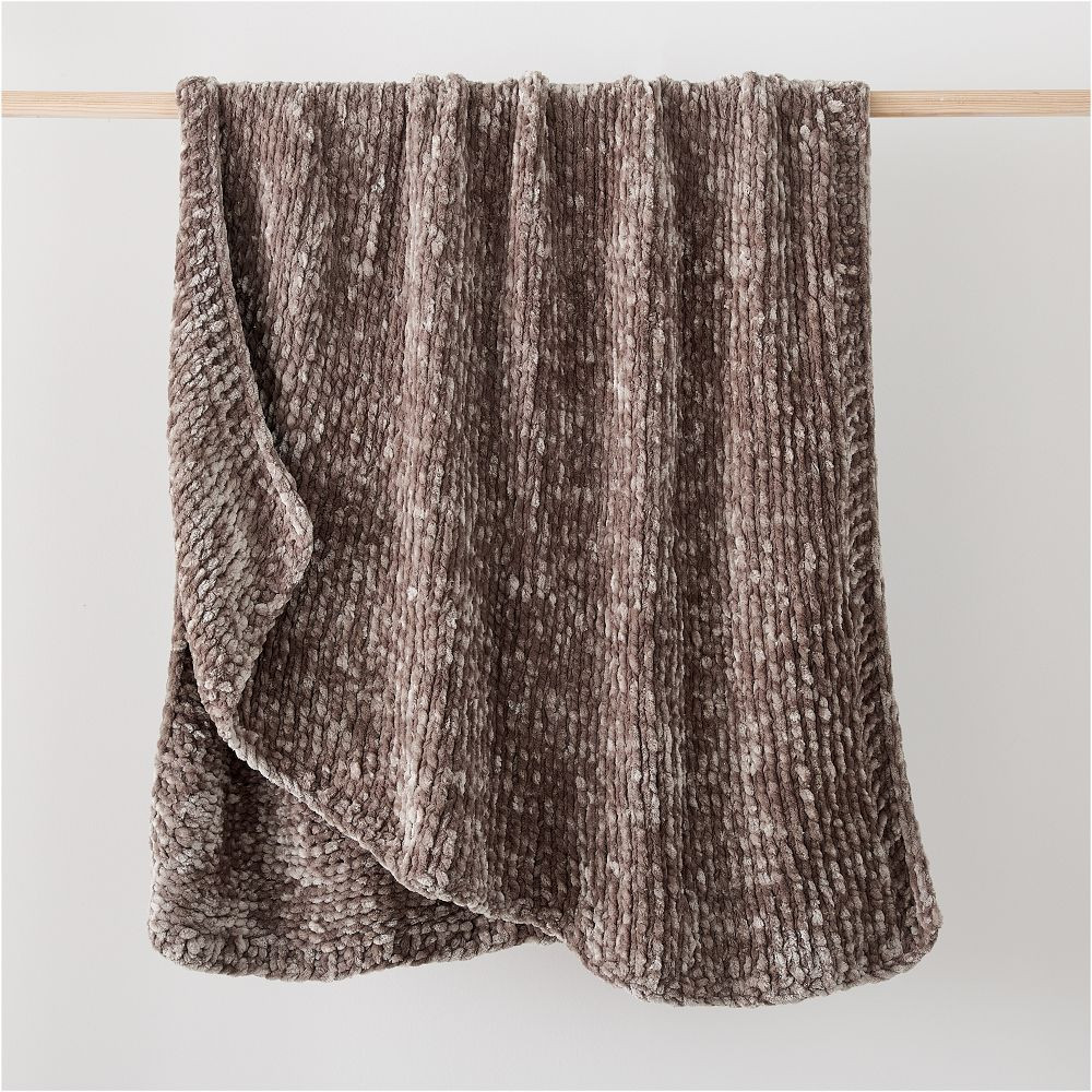 Chunky Luxury Chenille Throw | West Elm (US)