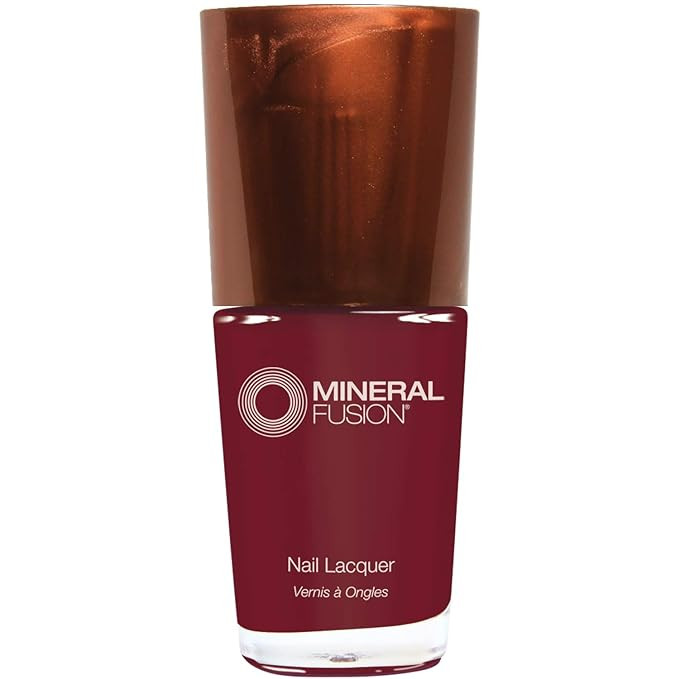 Mineral Fusion, Nail Lacquer Matte Mulberry, 0.33 Fl Oz | Amazon (US)