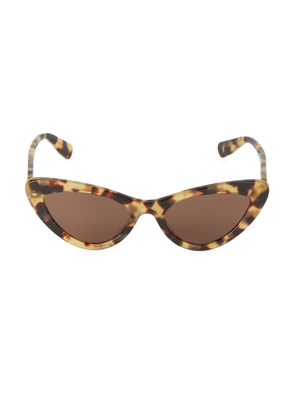 Women's 55MM Tortoise Cat Eye Sunglasses - Light Havana | Saks Fifth Avenue