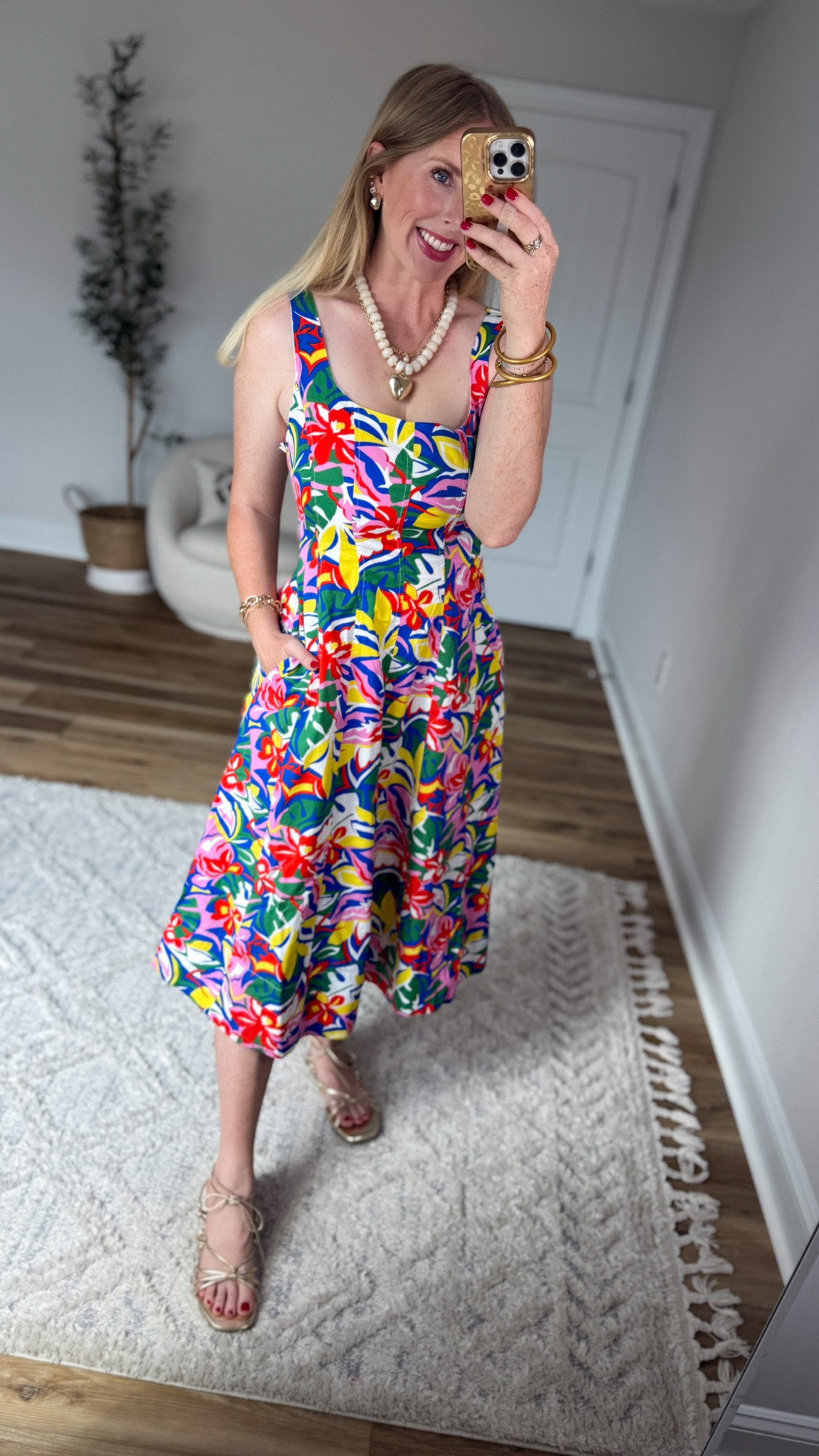 Weekend Walmart Wins try on
Colorful printed midi dress- small

#LTKmomlife #LTKootd