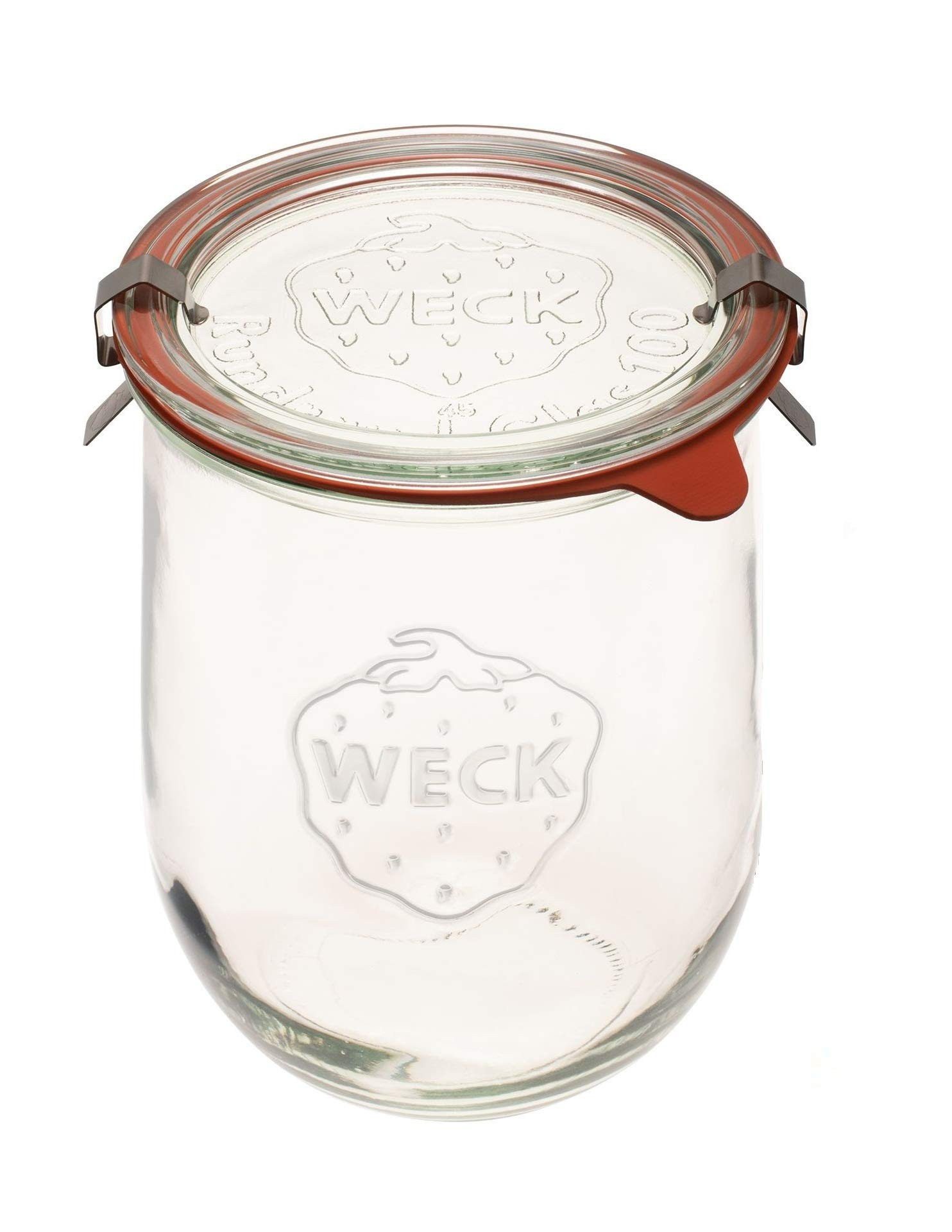 Weck Tulip Jar - Sour Dough Starter Jars for Sourdough - 1 x WECK 745 Large Clear Jar with Wide M... | Amazon (US)