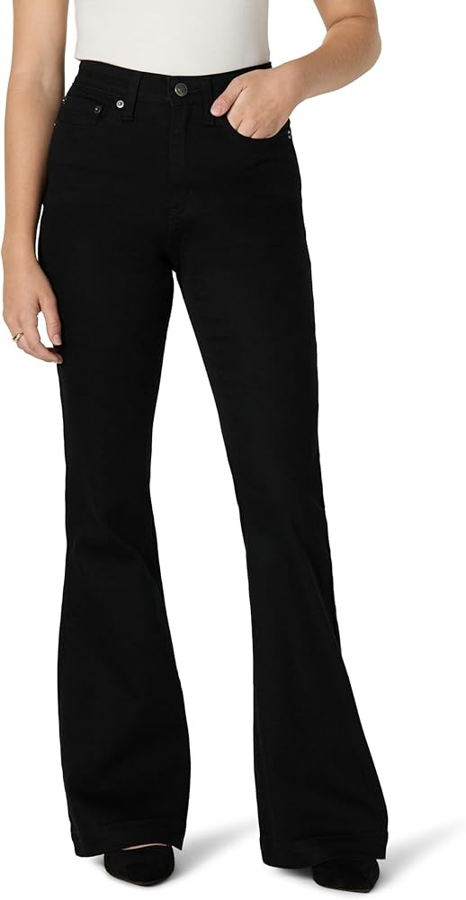 Amazon Essentials Womens High Stretch High-Rise Flare Jeans | Amazon (US)