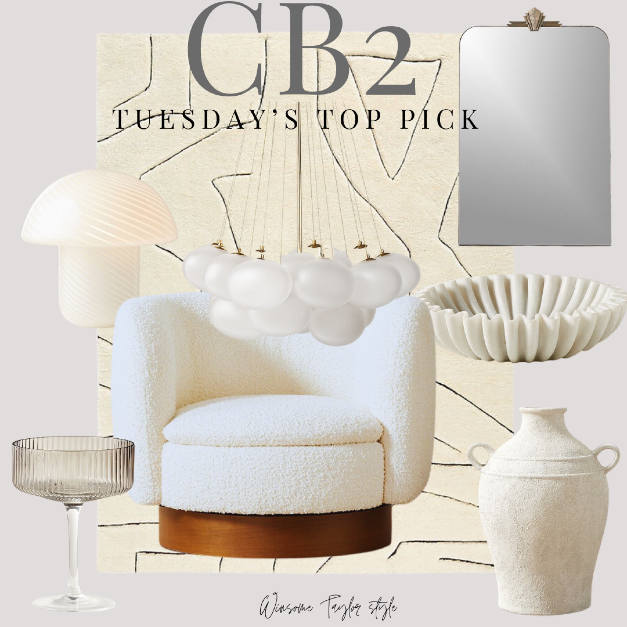 Tuesday’s Top Pick from CB2

#LTKstyletip #LTKhome #LTKsalealert