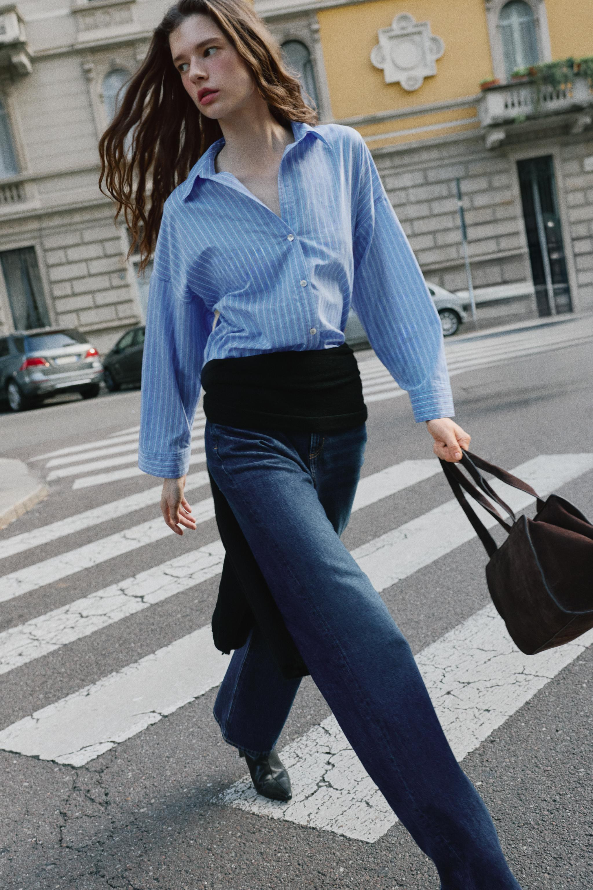 POPLIN BUTTON SHIRT | Zara US