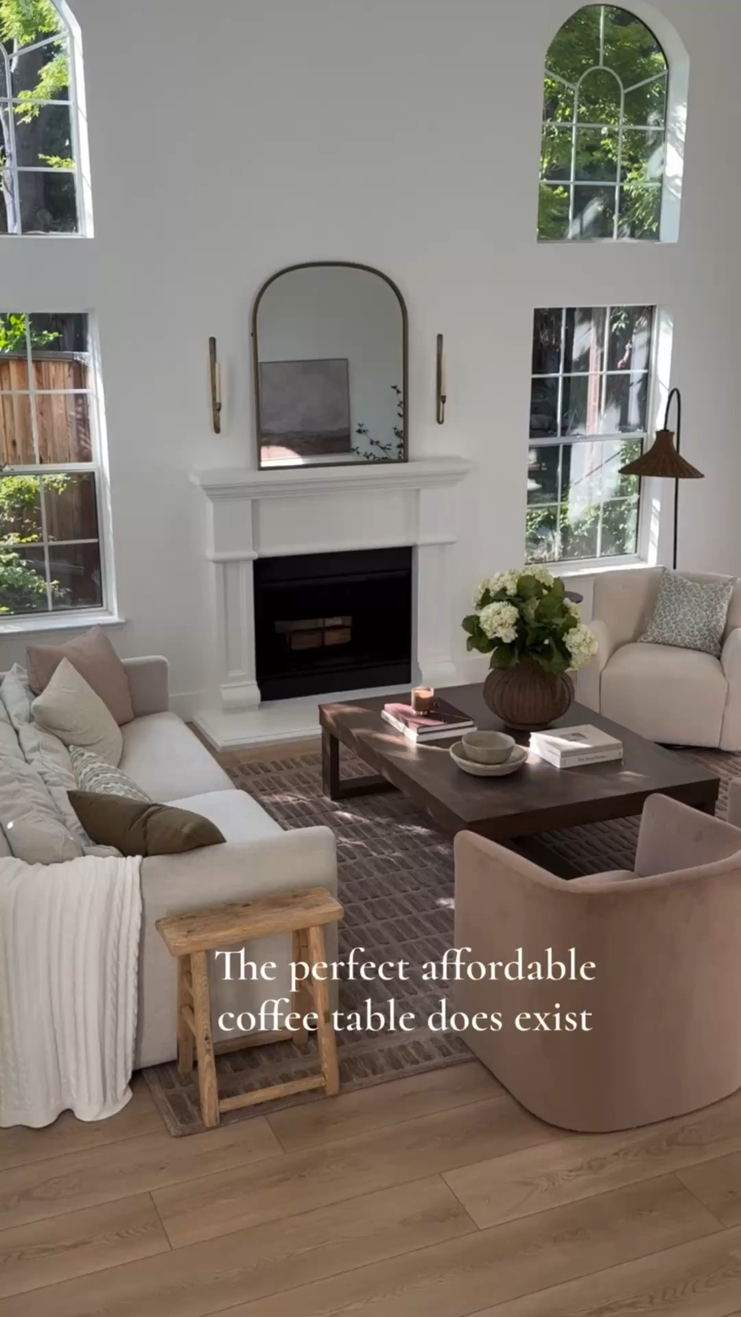 This coffee table has been a best seller for a reason!

It’s large, beautiful, well made and affordable. Mine is the gray brown. 
On sale now for Memorial Day Clearance event. 

Living room decor, coffee table styling, area rug, Loloi Bradley rug, accent chair, mantel decor.

#LTKHome #LTKSeasonal #LTKSaleAlert