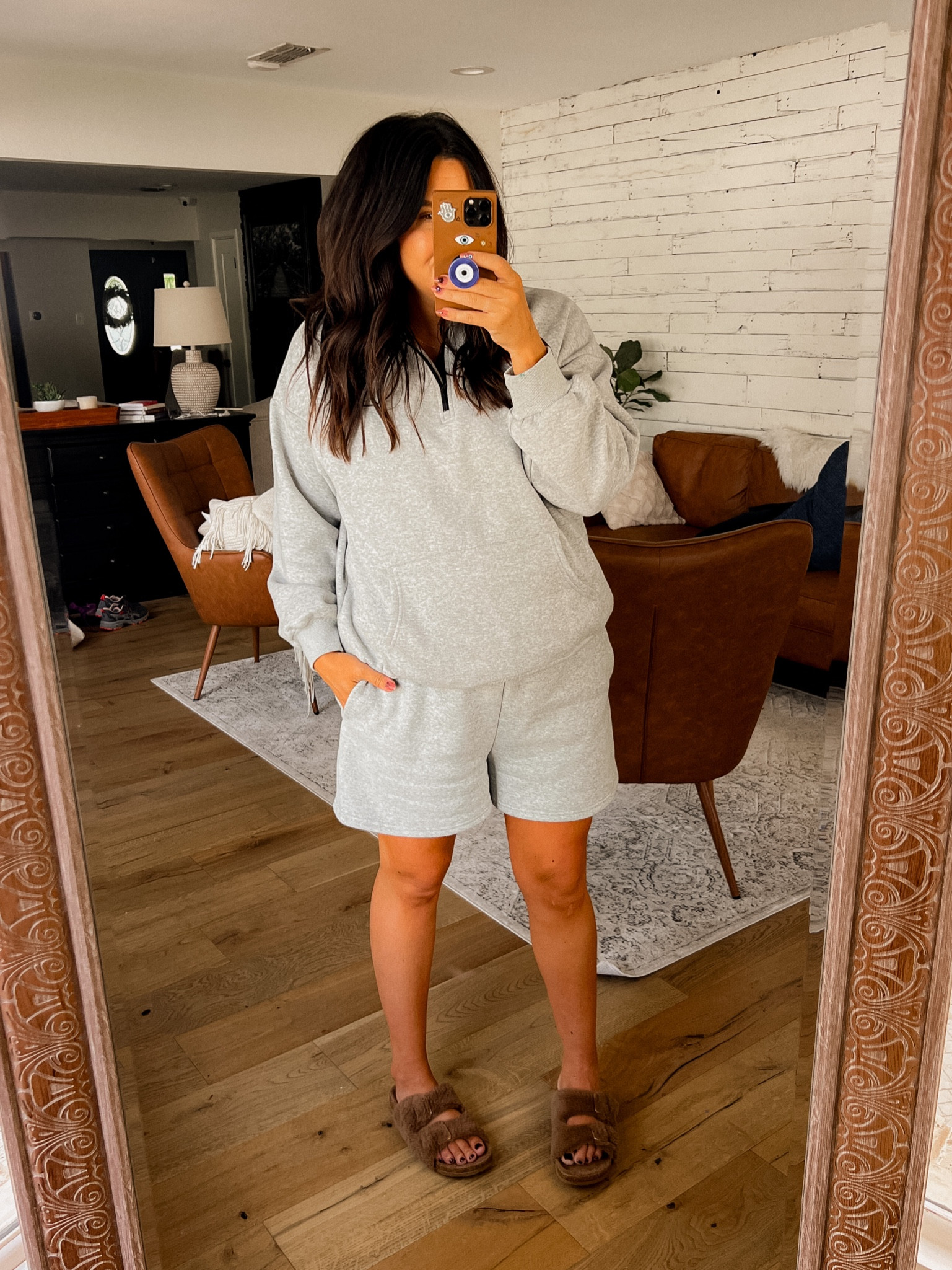 Amazon lounge outfit 
Wearing an XL


#LTKstyletip #LTKmidsize #LTKfindsunder50