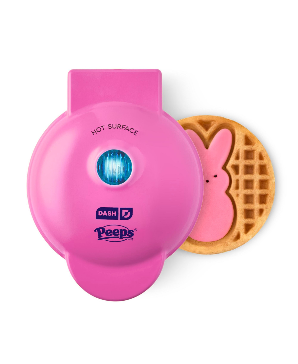 Dash x Peeps Bunny Mini Waffle Maker - Pink | Macy's