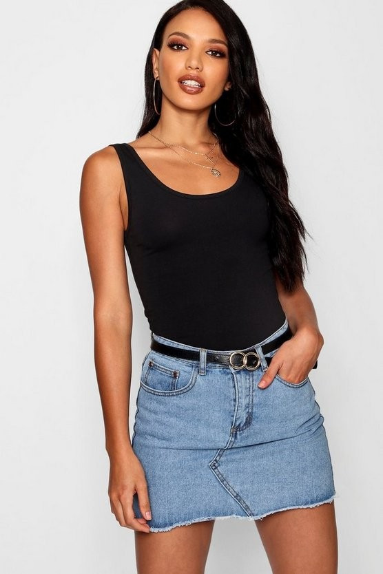 Basic Wide Strap Vest | Boohoo.com (UK & IE)
